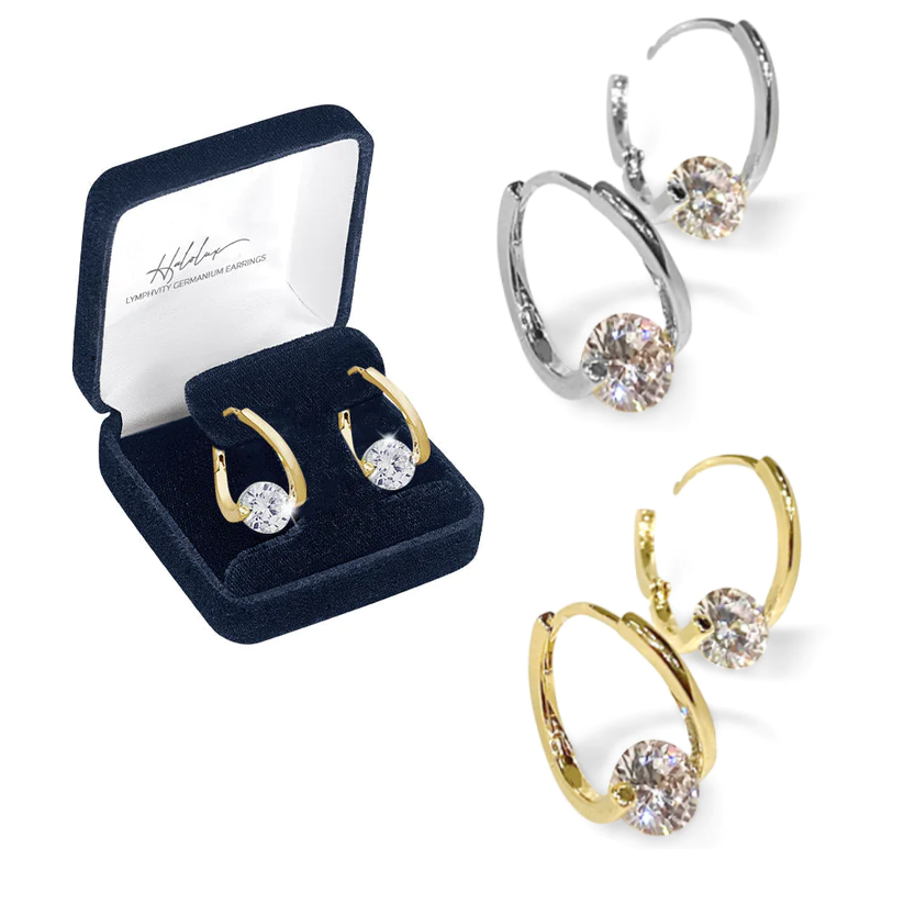 đ„LAST DAY SALE-80% OFF)Histone Lymphvity MagneTherapy Germanium Earrings