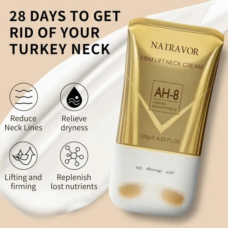 Natravor™✨ Transform Your Neck in 28 Days 🌟 Firming & Lifting Neck Cream - For Youthful, Radiant Skin!