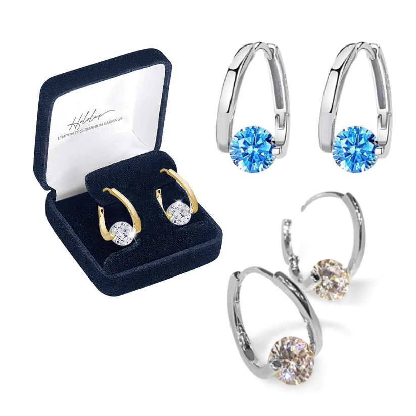 đ„LAST DAY SALE-80% OFF)Histone Lymphvity MagneTherapy Germanium Earrings