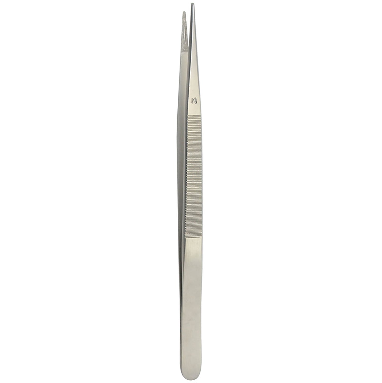 Diamond Tweezer, Medium Points Grooved (Economy) 6.25”