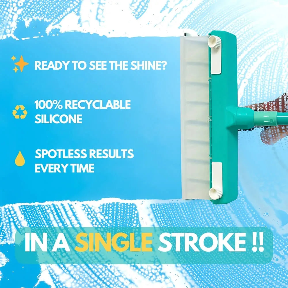 Natravor™ Recyclable Silicone Window Squeegee Kit