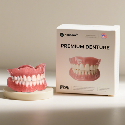 🦷 Nepharn™  Custom-Fit Functional Dentures 😁 Smile with Confidence