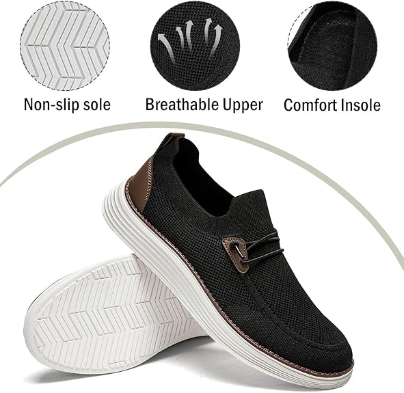 MEN'S SLIP-ON COMFORTABLE CASUAL SHOES