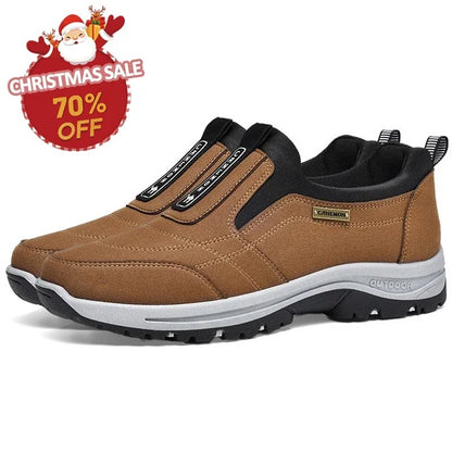 Now 70% Discount -Men's Comfy Good Arch Support & Non-slip Breathable Outdoor Walking Shoes