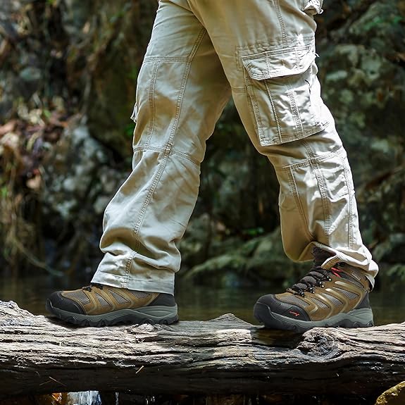 USA Outdoor Lightweight Men Warm Hiking Shoes