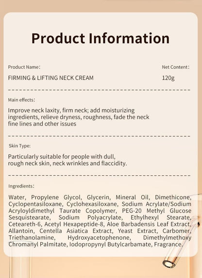 Natravor™✨ Transform Your Neck in 28 Days 🌟 Firming & Lifting Neck Cream - For Youthful, Radiant Skin!