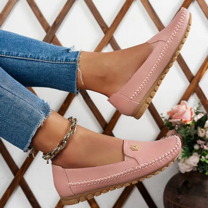 🔥Best Seller-Last Day Sale 60% OFF🔥 Orthopedic leather shoes, Lightweight, Anti-Slip, Breathable for Women