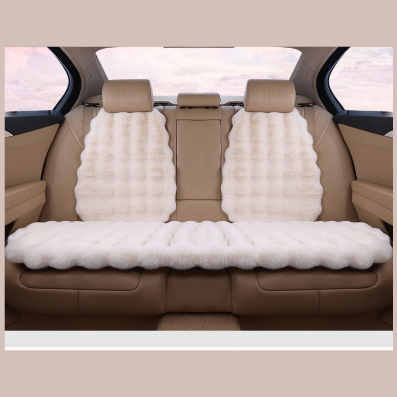 [🚗Best Gift For Car]🎁 💥Luxury Thickened Plush Car Seat Cushion Set