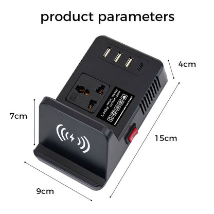 200W Power Inverters for Vehicles 12V/14V to 110V Car Inverter Converter