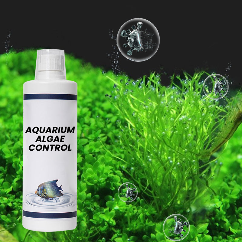 Control de las algas del acuario