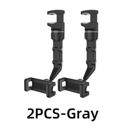 Soporte multifuncional para teléfono en el espejo retrovisor